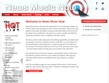 Tablet Screenshot of newsmusicnow.com